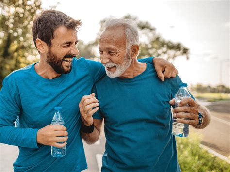 Happy retirees reviewing Medicare options